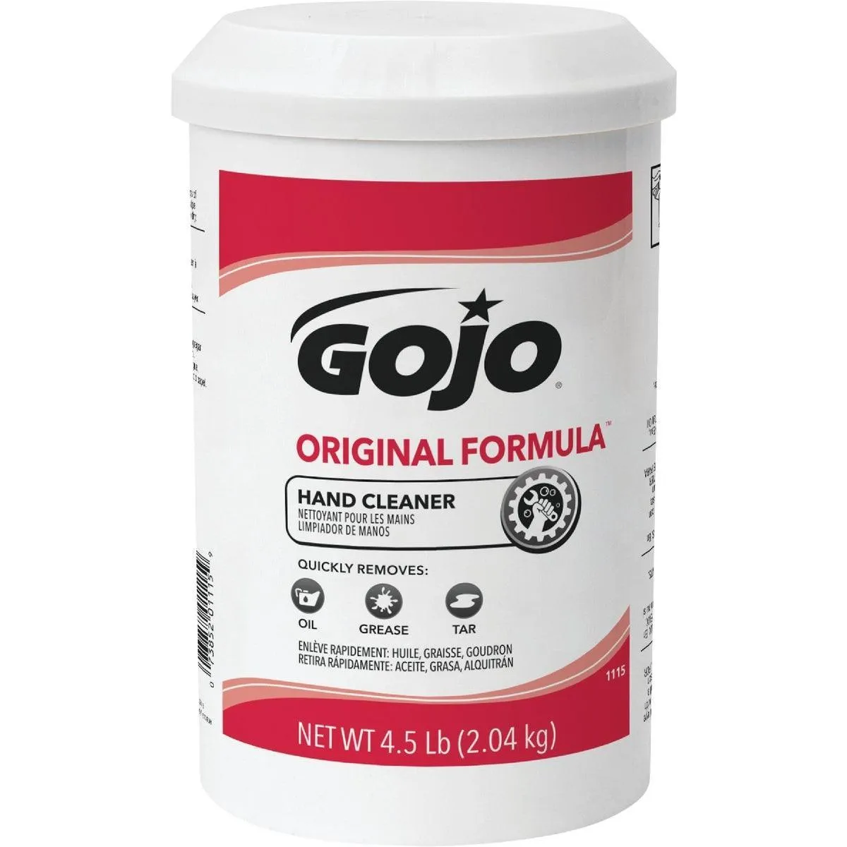 1115-06 Gojo Hand Cleaner,4.5 lb