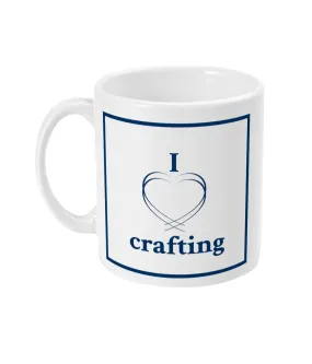 11oz Mug I love crafting