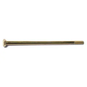 1/4"-28 x 6" Zinc Plated Grade 8 Steel Fine Thread Hex Cap Screws (50 pcs.)