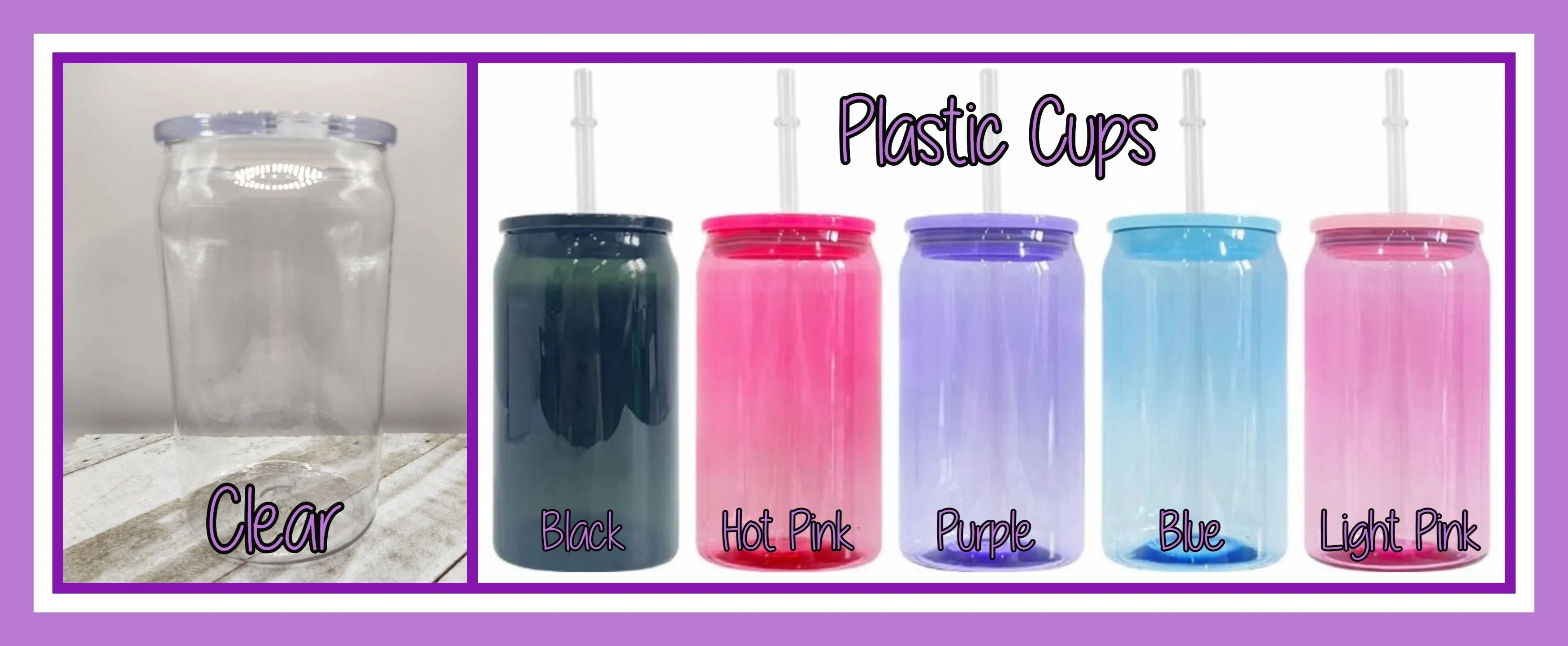 16oz Glass or Plastic Cup-Fluff You Cat SM