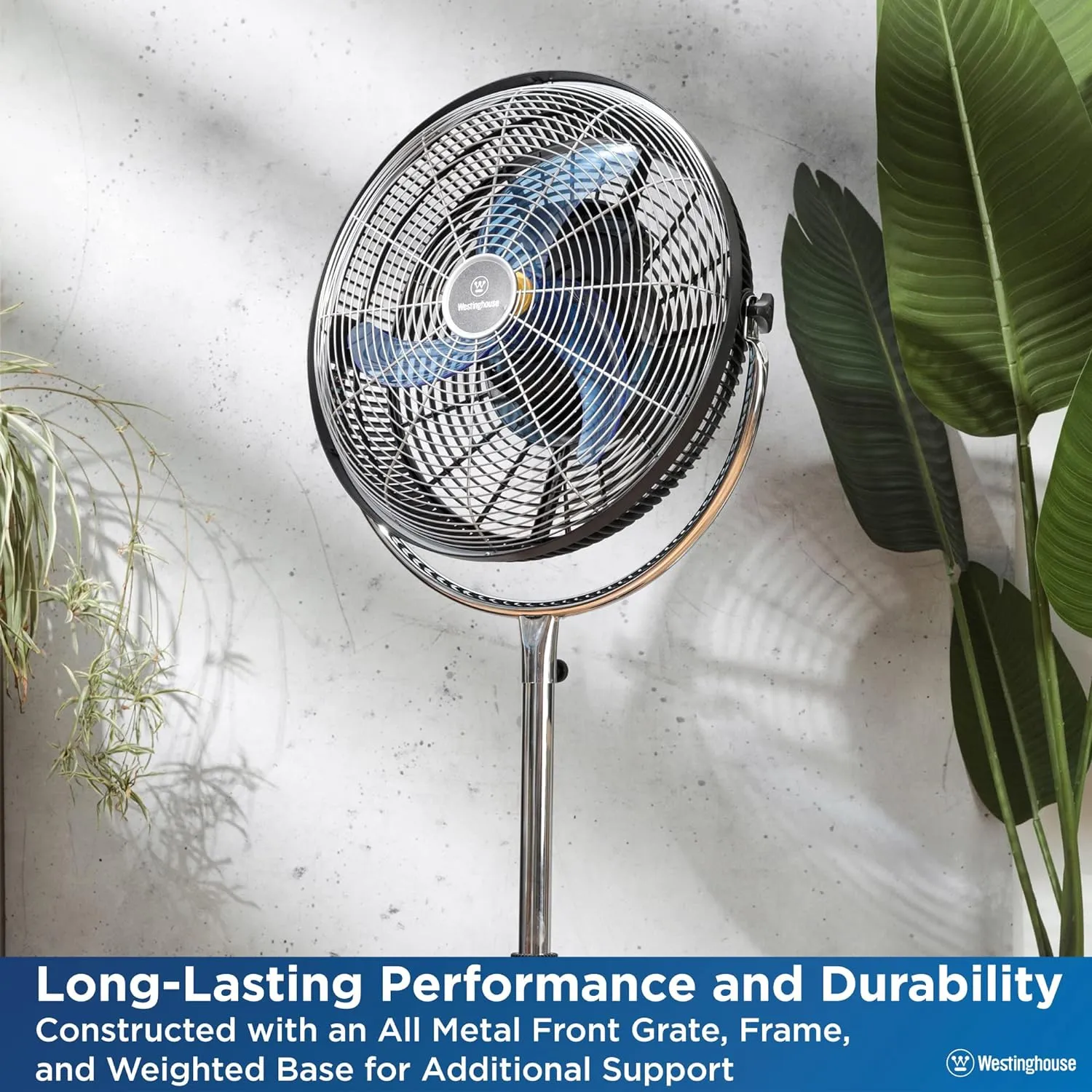 16" 2 in 1 Oscillating Stand   Table Fan