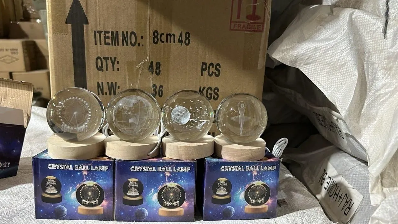 3D Magic Crystal Lamp Ball