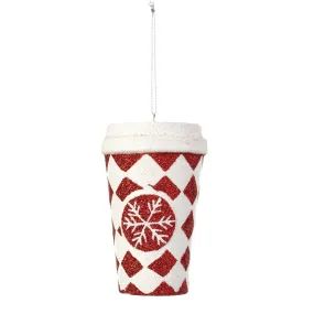 4.5" To Go Coffee Cup Ornament