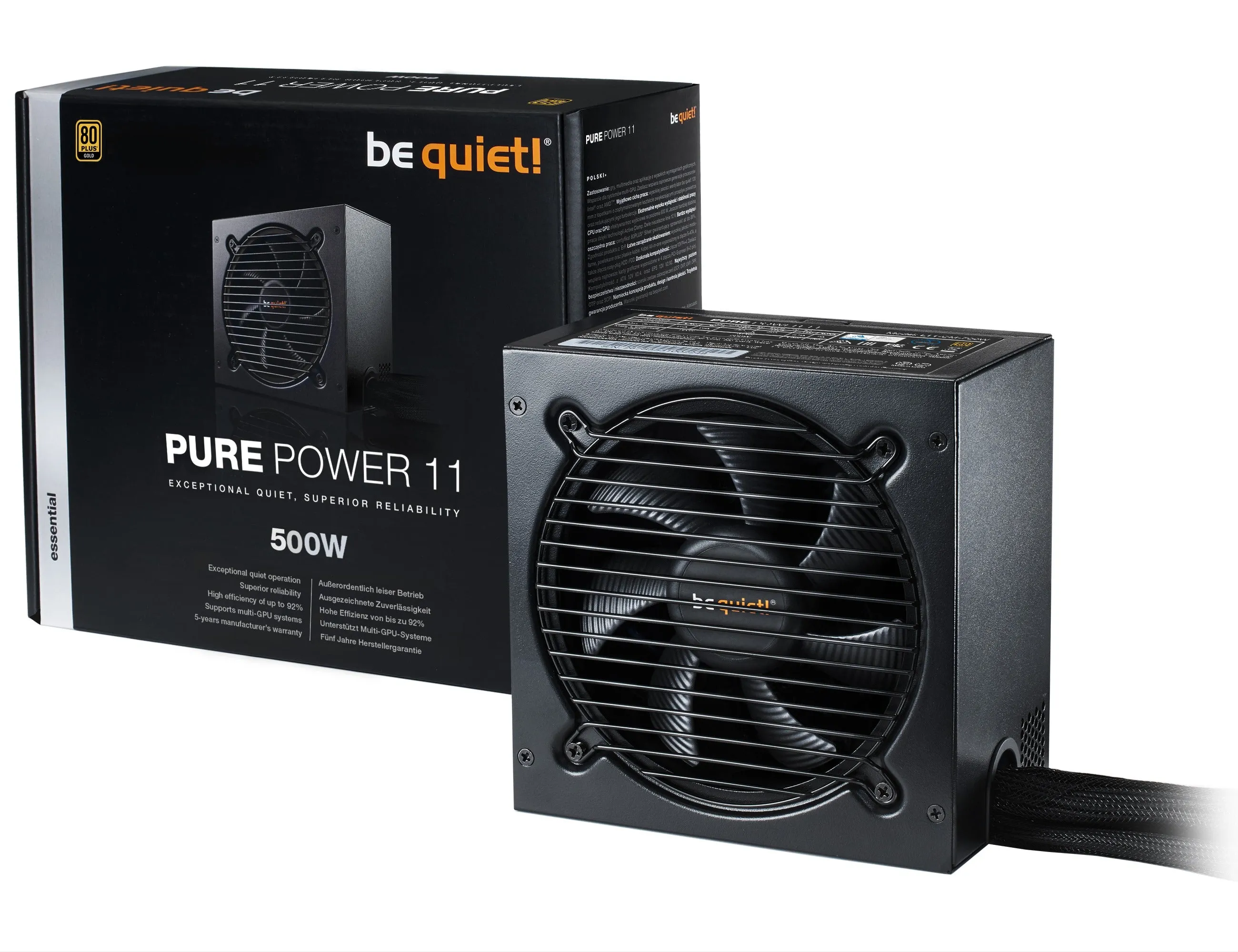 500W Be Quiet! Pure Power 11 | 80 Gold