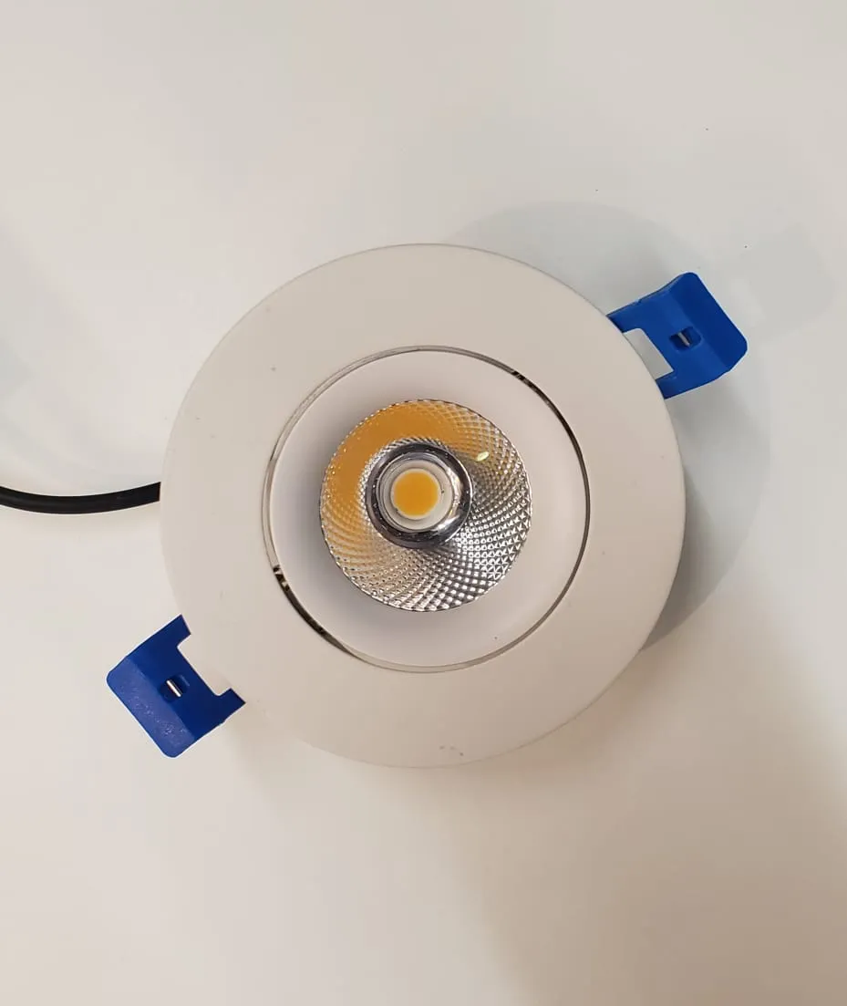 7w COB Recessed downlight 3000K