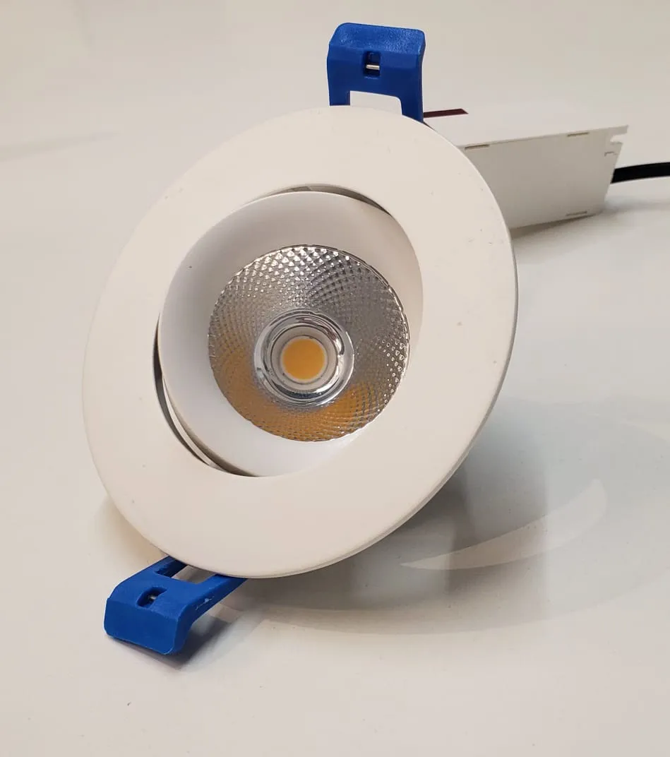 7w COB Recessed downlight 3000K