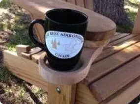 Adirondack Glass/Cup Holder