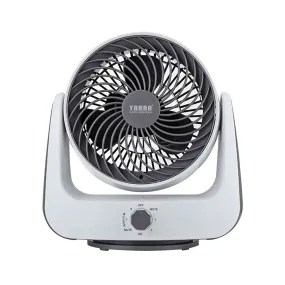 Adjustable Circulation Fan 3-Speed Setting with manual control low noise - White