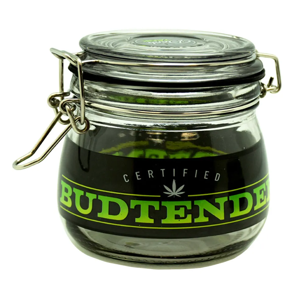 Airtight Glass Storage Jar | Budtender