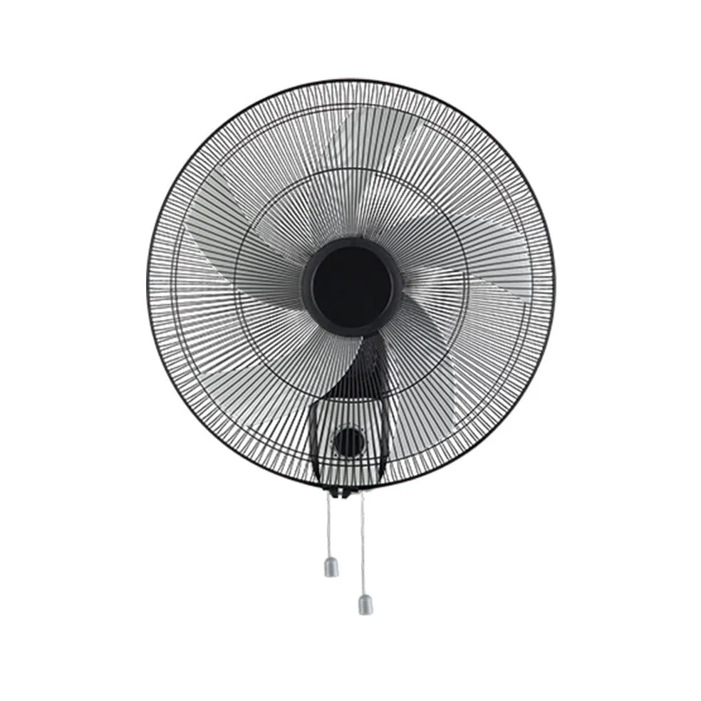 Alara Metal Wall Fan Black