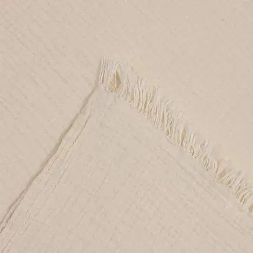 Andhome 80391NAT Natural Throw Blanket