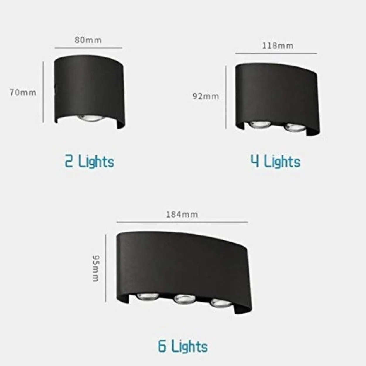 ANKUR LOPE INDOOR / OUTDOOR LED WALL LIGHT