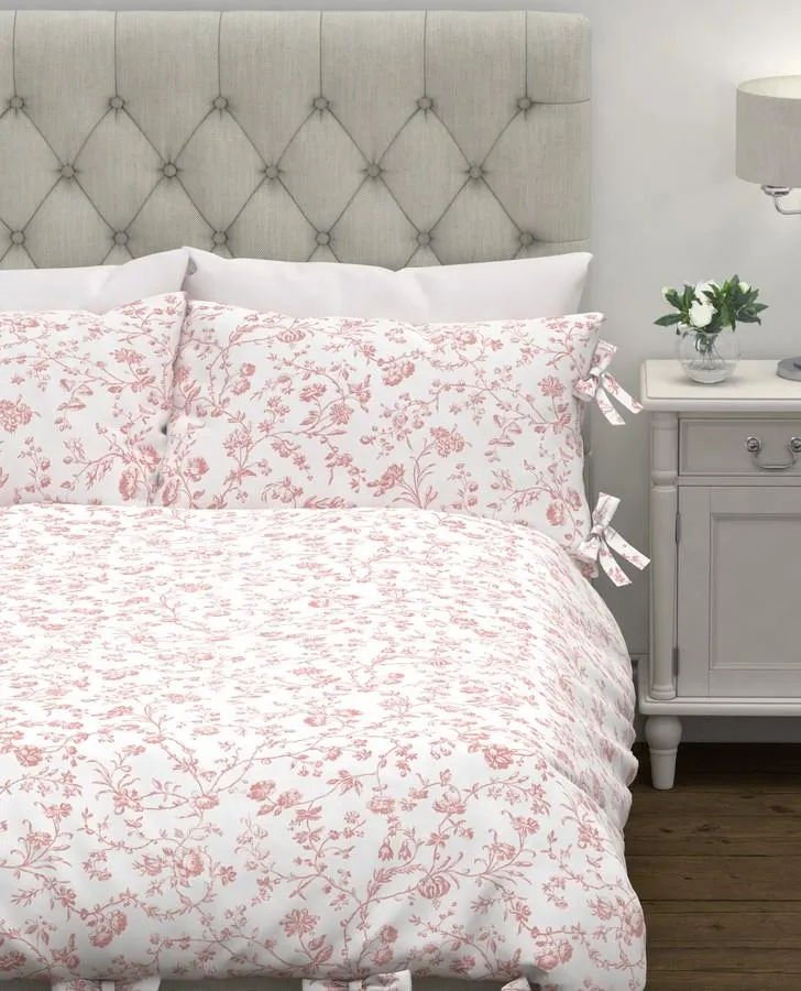 Aria Blush Duvet Cover Set