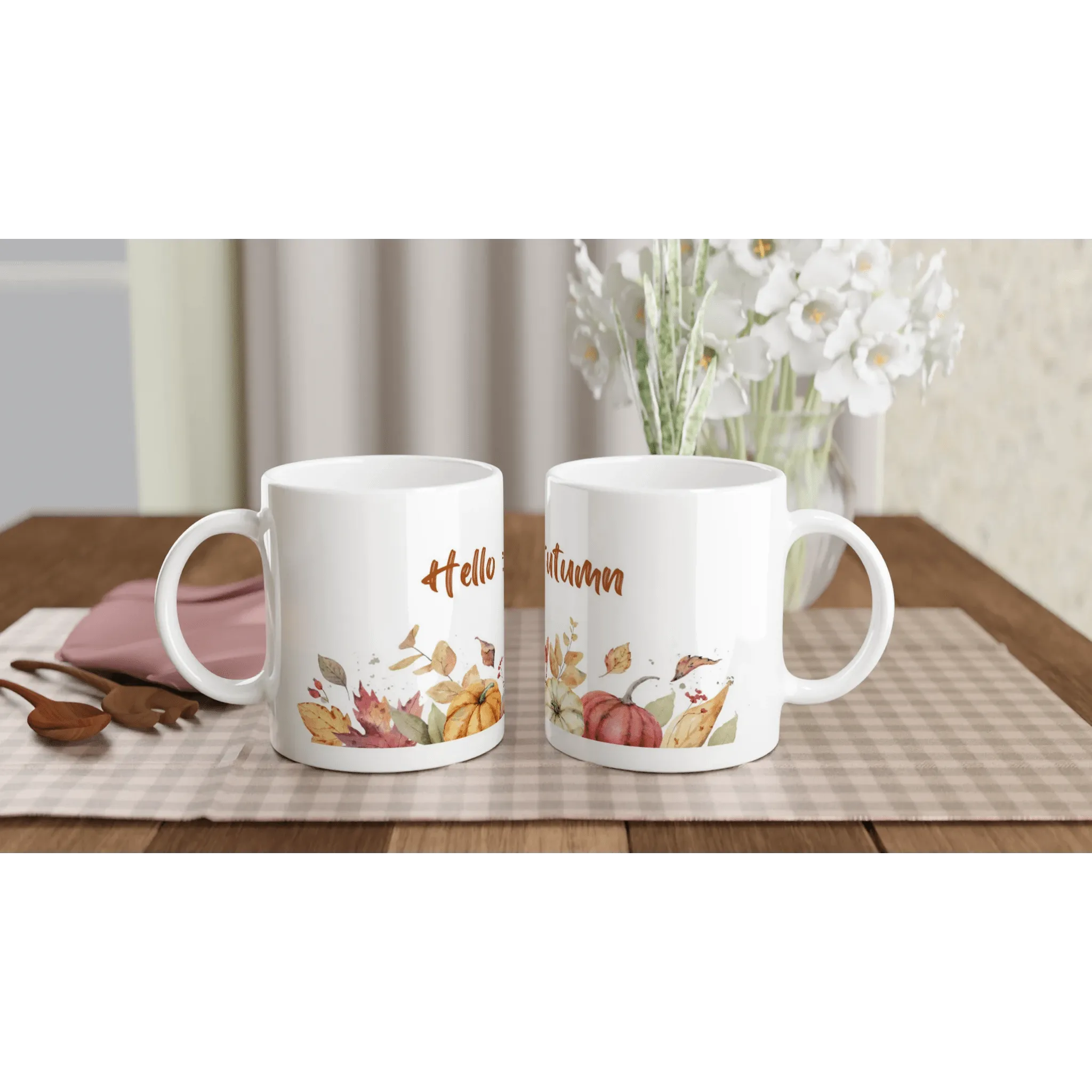 Autumn Vibes Ceramic Mug 11oz