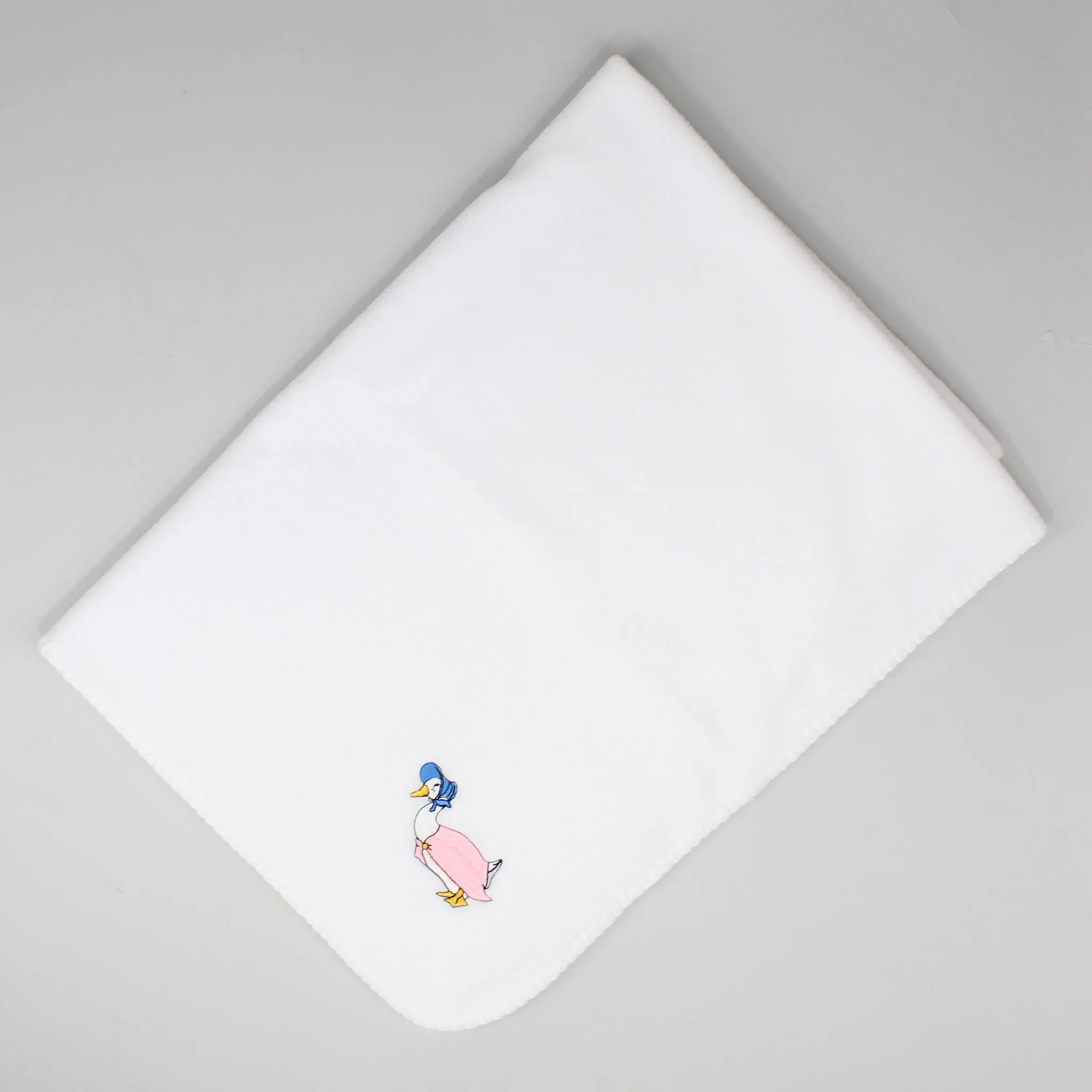 Baby Blanket White - Duck