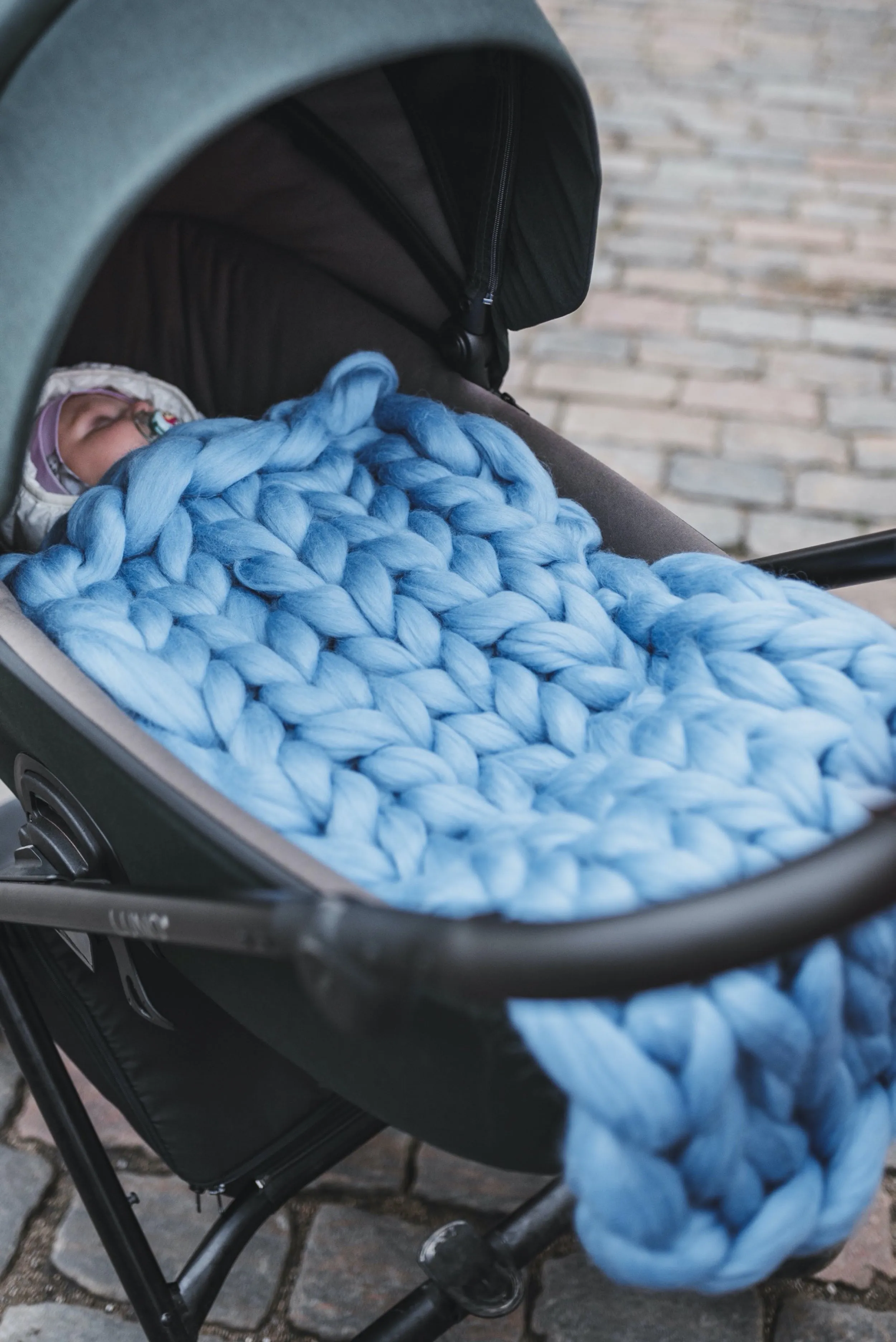 Baby stroller blanket