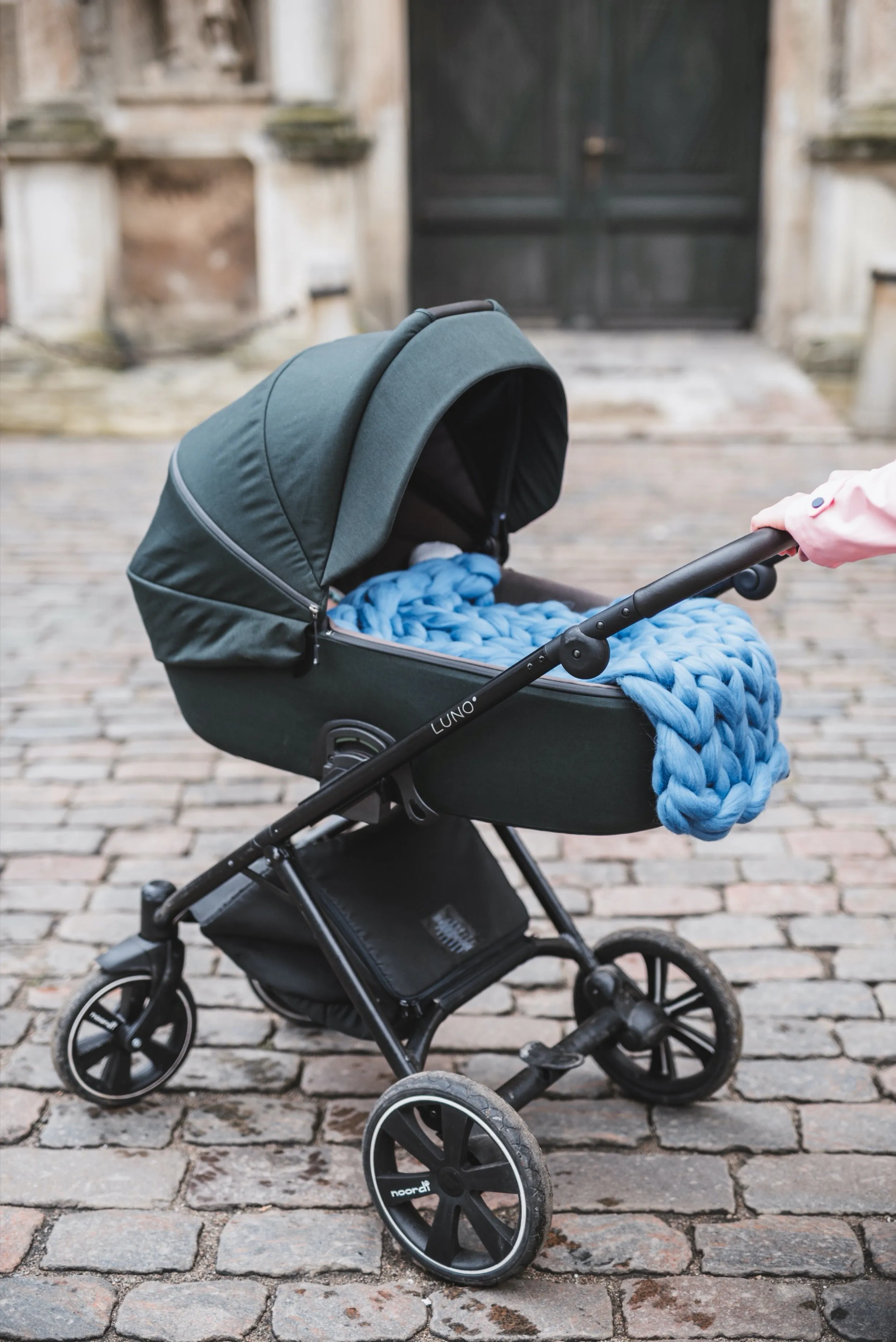 Baby stroller blanket