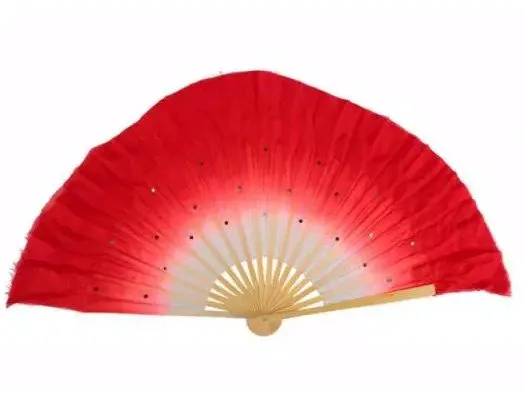 Beautiful Silk Dance Fan (Multiple Colors)