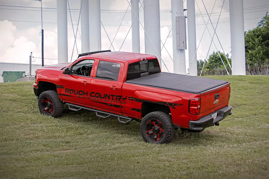 Bed Cover | Soft Fold | 6'7" Bed | Chevy 1500 & Chevrolet Silverado/GMC Sierra 2500HD/3500HD | 2007-2013