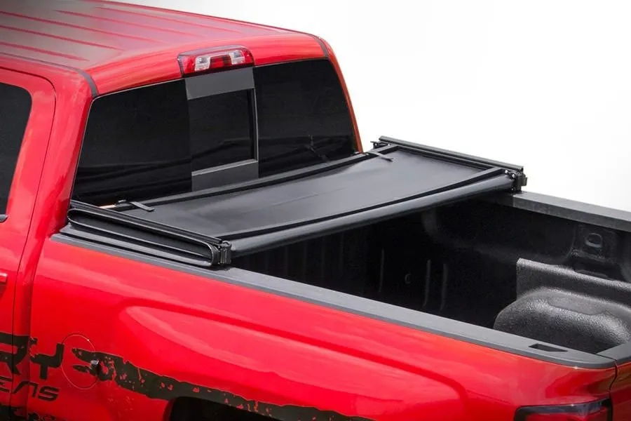 Bed Cover | Tri Fold | Soft | 5'7" Bed | No OE Rail | Toyota Tundra | 2007-2022