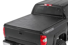 Bed Cover | Tri Fold | Soft | 5'7" Bed | No OE Rail | Toyota Tundra | 2007-2022