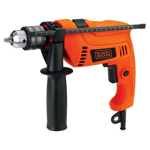 BLACK & DECKER HAMMER DRILL KIT 13MM HD555K50