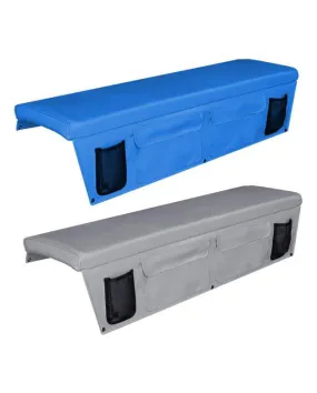 BOAT BENCH CUSHION WITH SIDE POCKETS