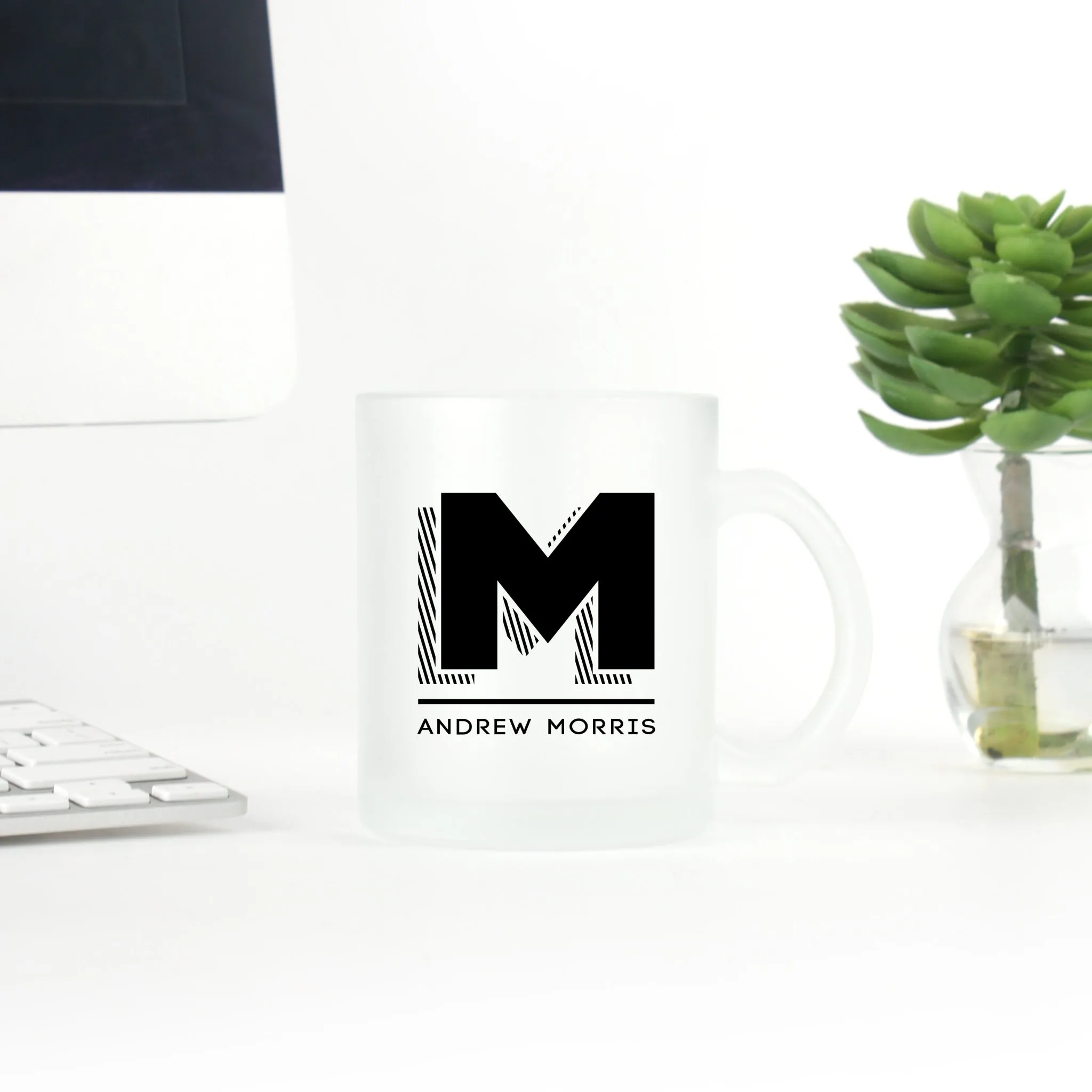 Bold Monogram Coffee Mug