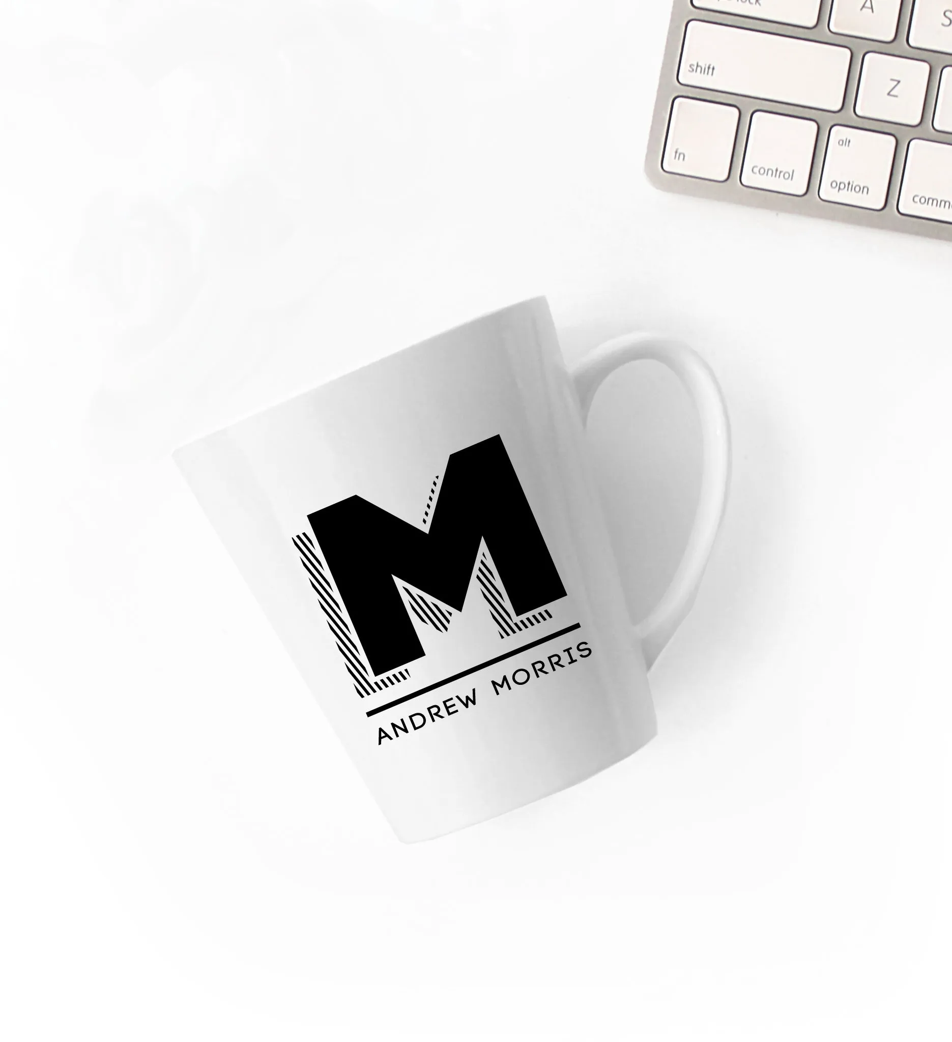 Bold Monogram Coffee Mug