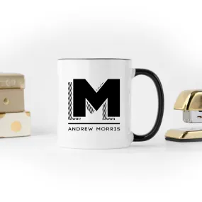 Bold Monogram Coffee Mug