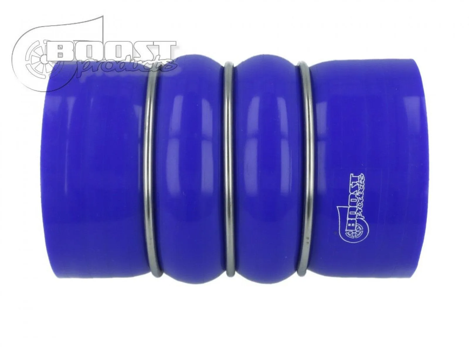 BOOST Products Silicone Coupler with Double Hump, 63mm (2-1/2") ID, Blue