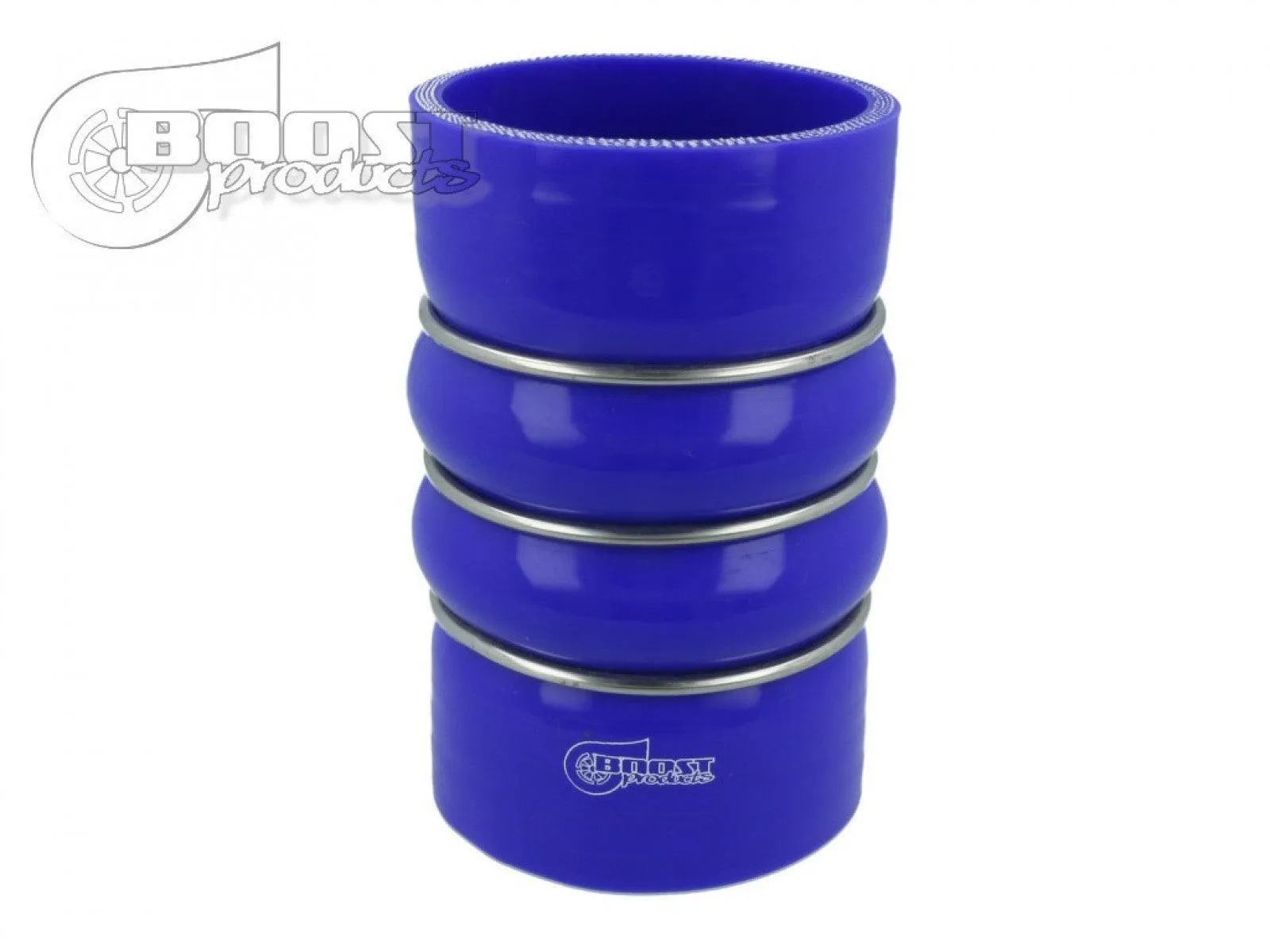 BOOST Products Silicone Coupler with Double Hump, 63mm (2-1/2") ID, Blue