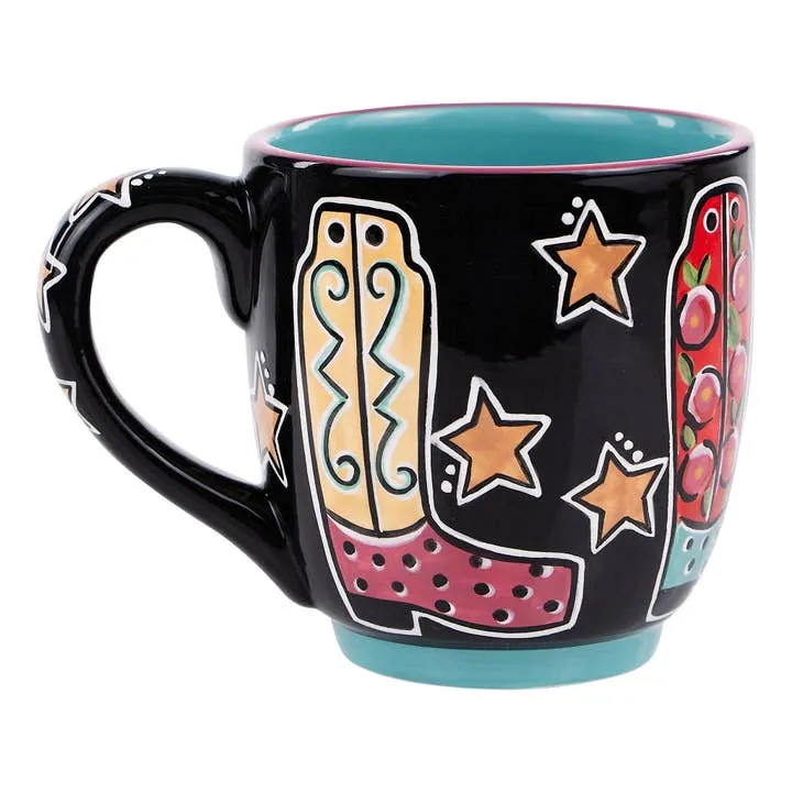 Boots and Stars Mug