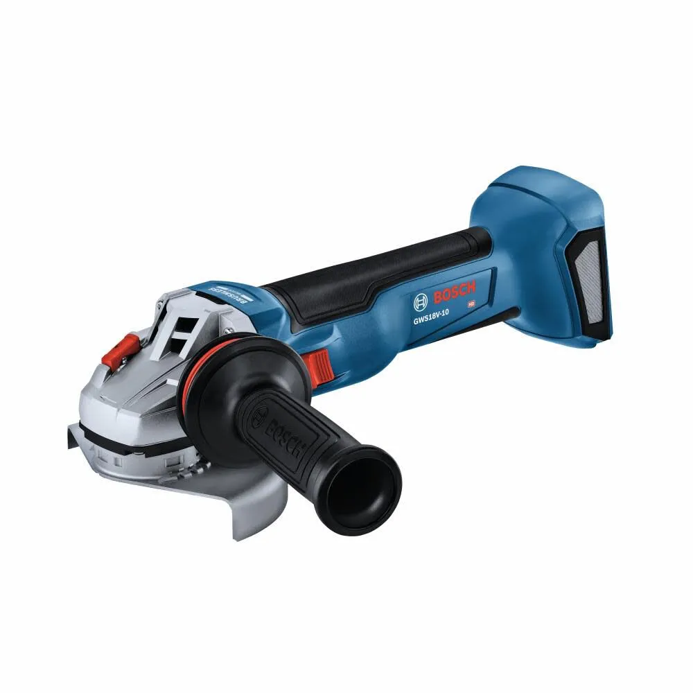 Bosch GWS18V-10B14 18V Brushless 4-1/2 - 5" Angle Grinder Kit with (1) CORE18V 8.0 Ah PROFACTOR Performance Battery