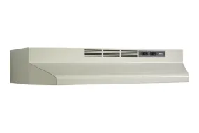 Broan 30" Non-ducted Bisque Under Cabinet Hood - 413002