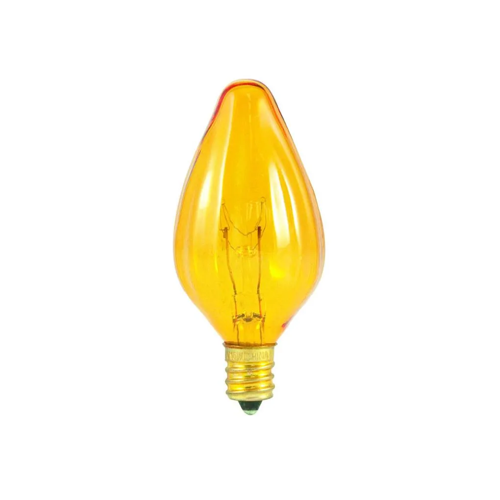 Bulbrite 420225 25 Watt F10 Incandescent Amber Fiesta