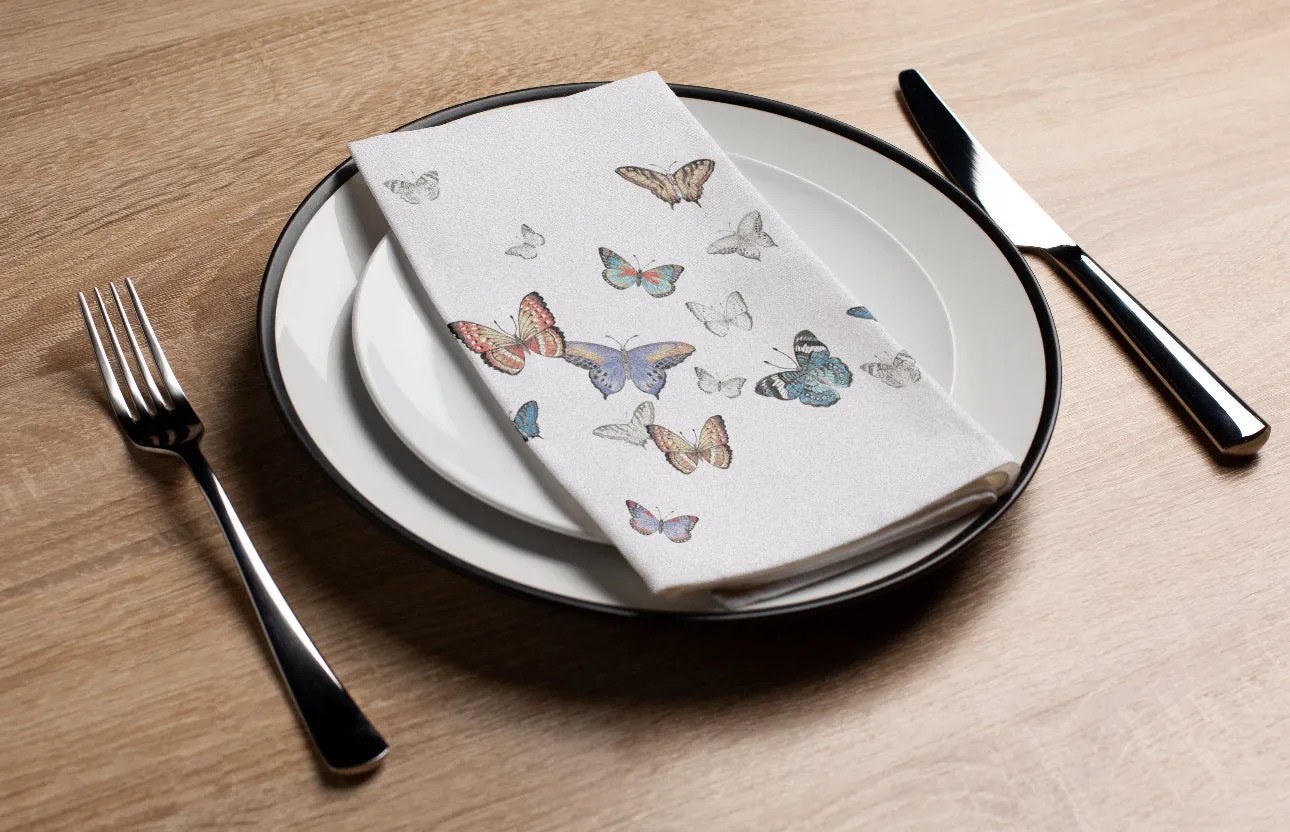 Butterflies - Printed Guest Towel