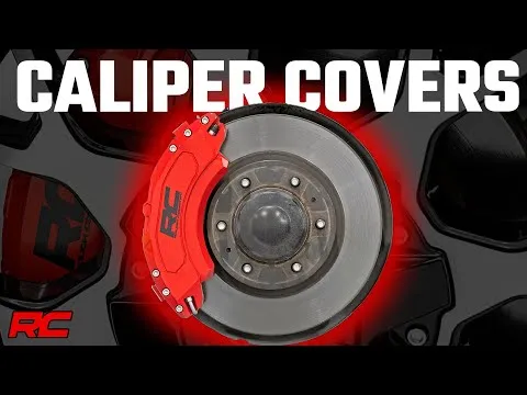 Caliper Cover | Red | Elec RR Brakes | Ford F-150 /Expedition | 2018-2022