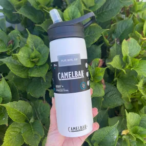 Camelbak Stainless Steel Eddy  Drink Bottle - White .6L