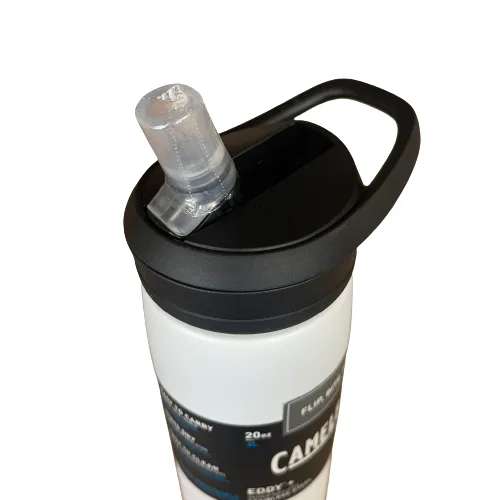 Camelbak Stainless Steel Eddy  Drink Bottle - White .6L