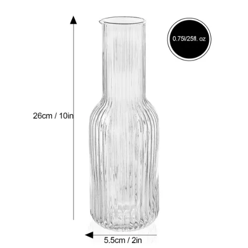 Carafe Ripple en cristal 750 ml