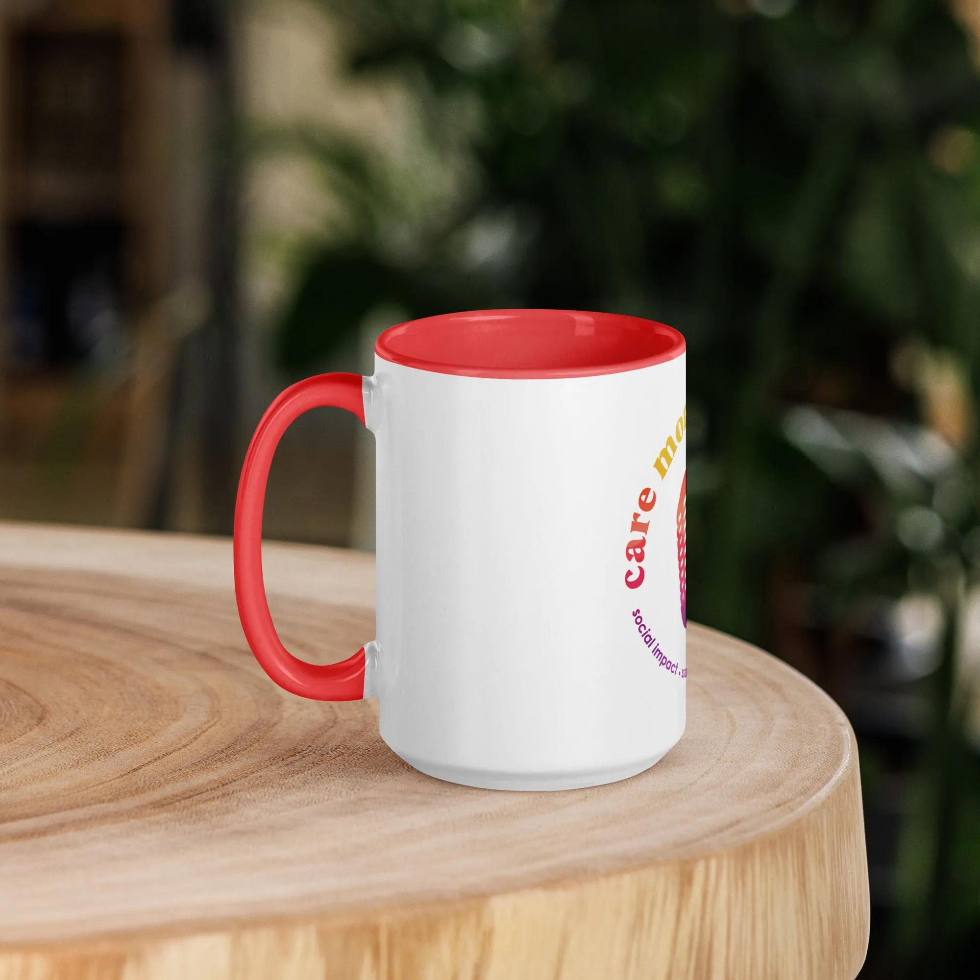 Care More Be Better - Mug with Color Inside