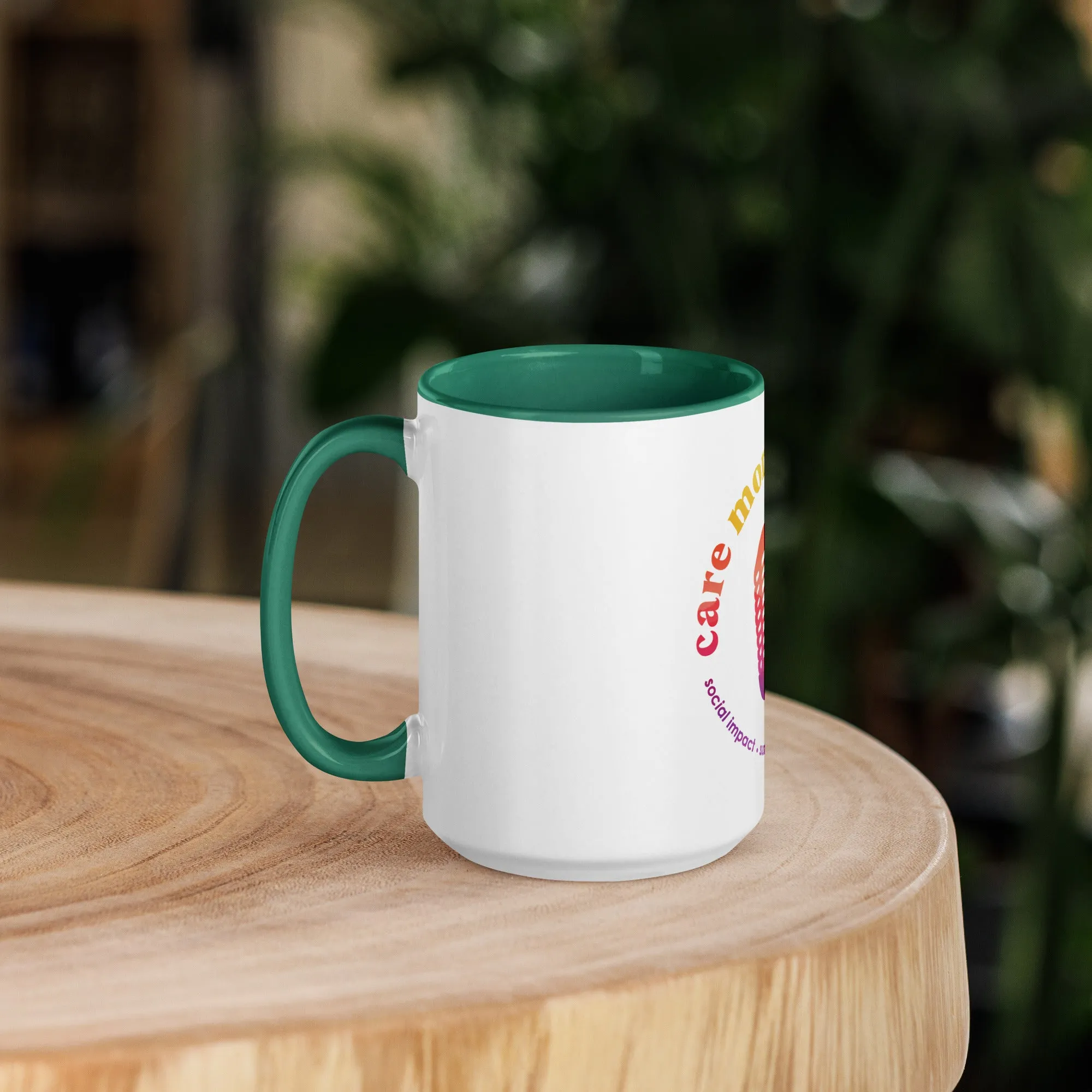 Care More Be Better - Mug with Color Inside