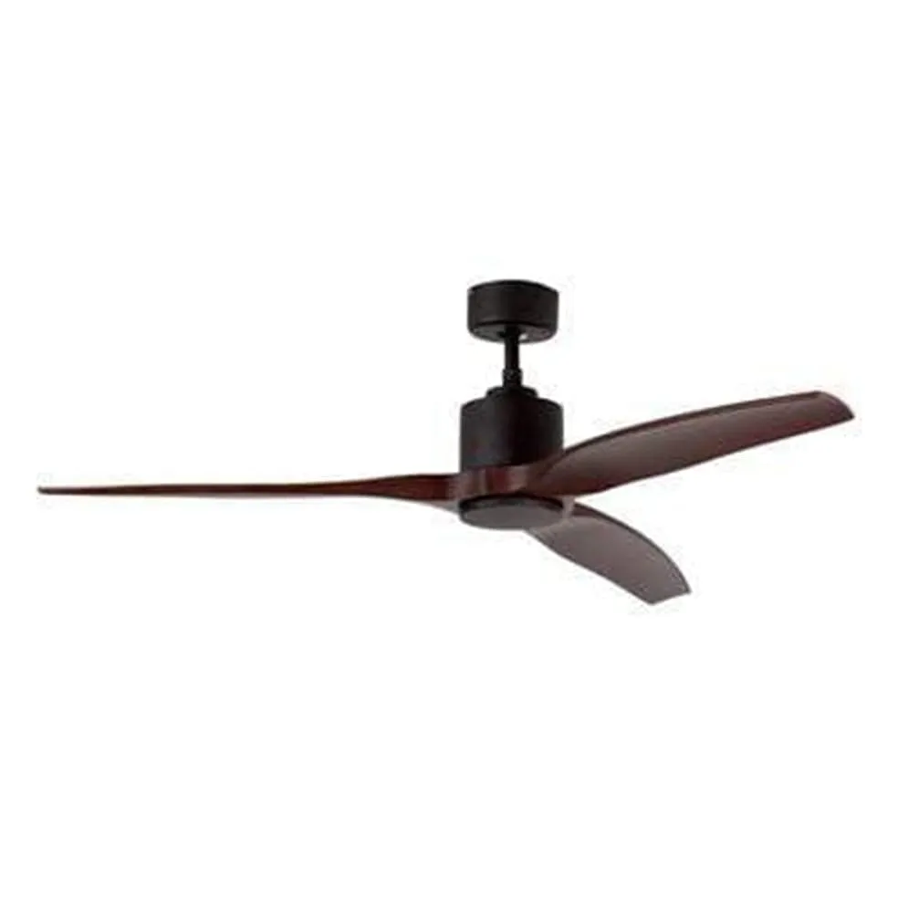 Ceiling Fan 3 Blades Dark Wood DC Motor