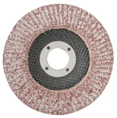 CGW Abrasives Flap Discs, Aluminum, Reg Thickness, T29, 4 1/2", 36 Grit, 7/8 Arbor, 13,300 rpm, 43101