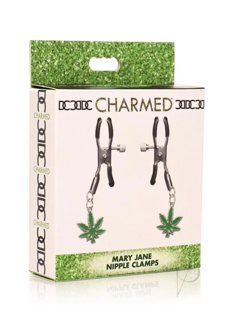 Charmed Mary Jane Nipple Clamps Green