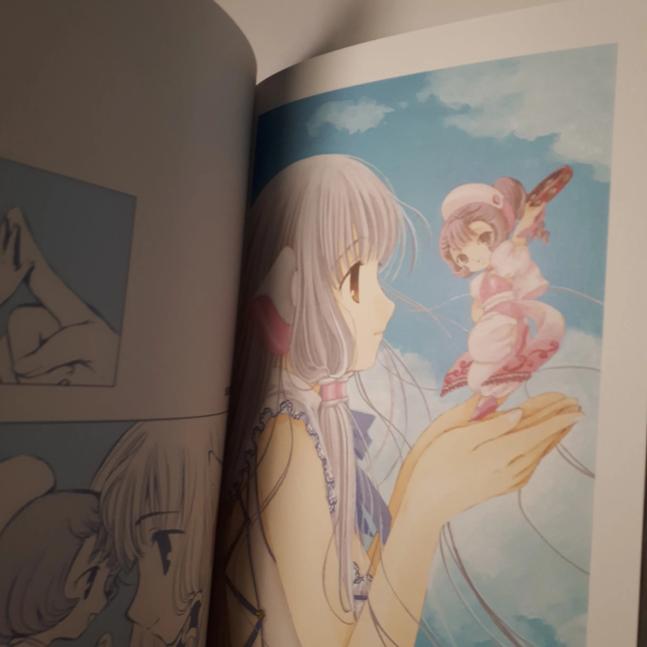 Chobits CLAMP out of print Illustration Art Book