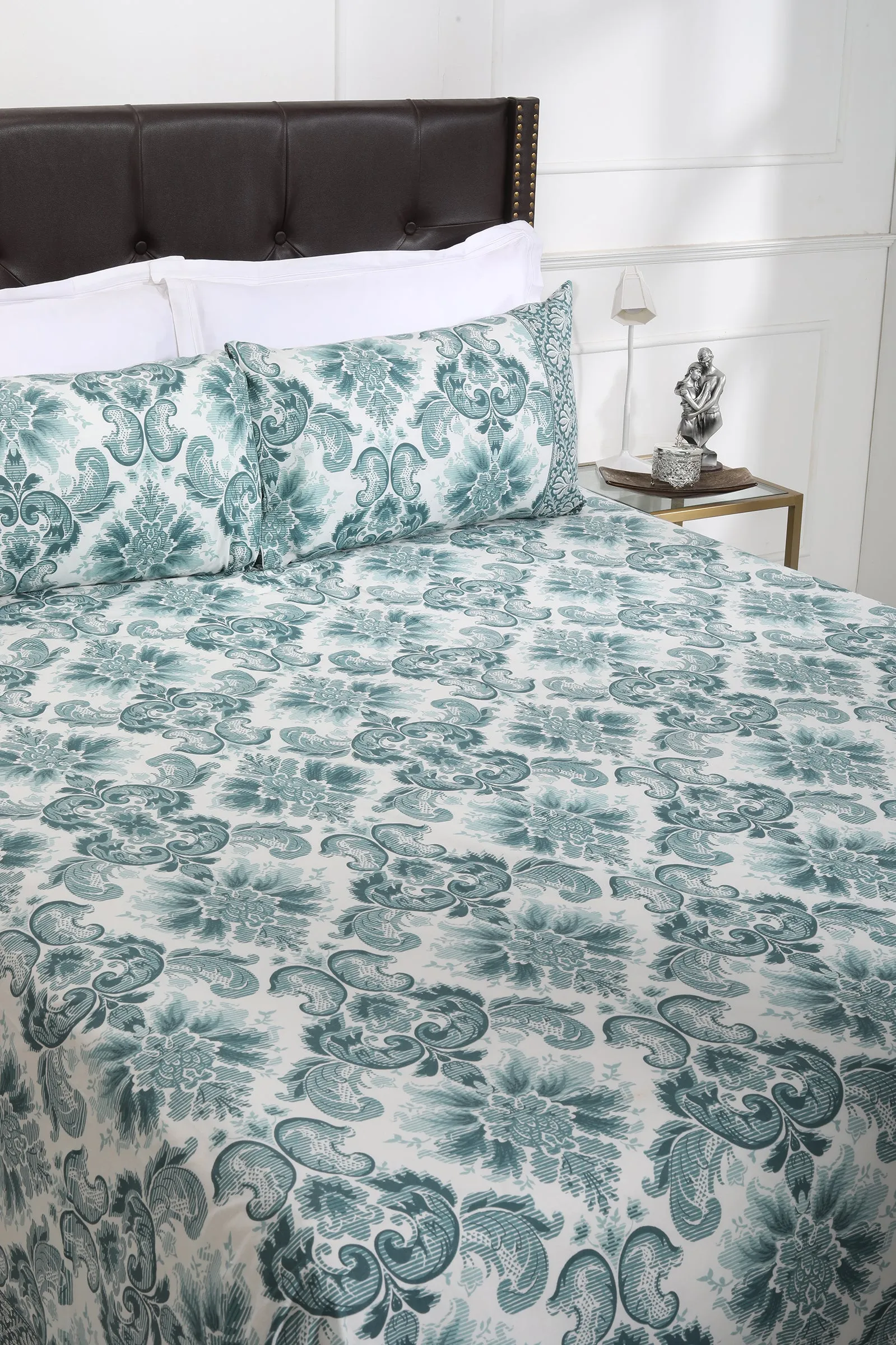 Classic Damask Cotton Bedsheet