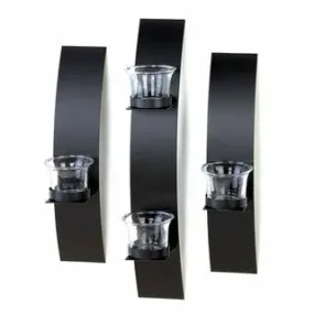 Contemporary Wall Sconce Trio