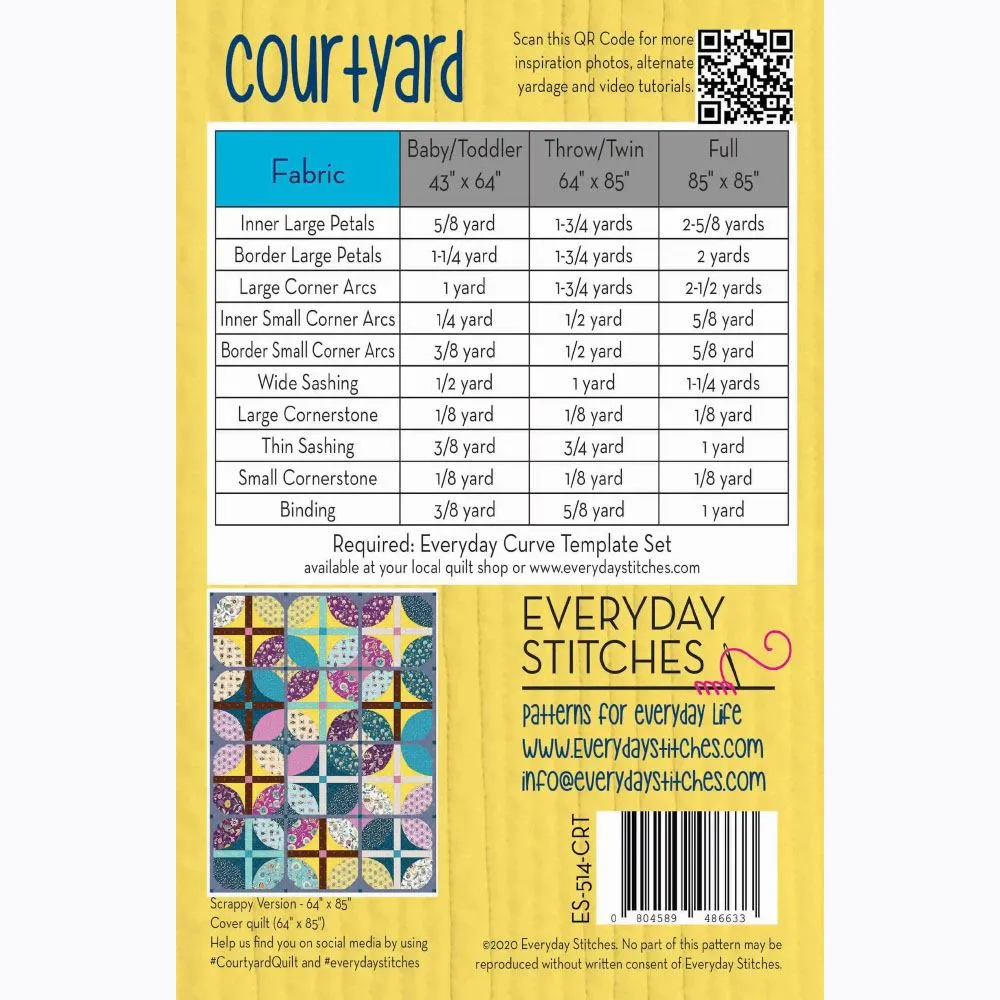 Courtyard Quilt Pattern